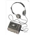 Picture of Walkman  _GroupedProduct_Rectangle_Portrait_Unframed_Print_Only_