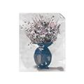 Picture of Blue Pot of Daisies _GroupedProduct_Rectangle_Portrait_Unframed_Print_Only_