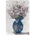 Picture of Blue Pot of Daisies _GroupedProduct_Rectangle_Portrait_Unframed_Print_Only_