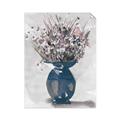 Picture of Blue Pot of Daisies _GroupedProduct_Rectangle_Portrait_Unframed_Print_Only_