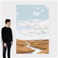 Picture of Desert Landscape Creek  _GroupedProduct_Rectangle_Portrait_Canvas_
