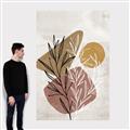 Picture of Geo Botanical II  _GroupedProduct_Rectangle_Portrait_Canvas_