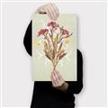 Picture of Dried Flowers with Outline I _GroupedProduct_Rectangle_Portrait_Canvas_