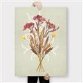 Picture of Dried Flowers with Outline I _GroupedProduct_Rectangle_Portrait_Canvas_