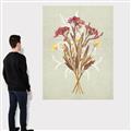 Picture of Dried Flowers with Outline I _GroupedProduct_Rectangle_Portrait_Canvas_