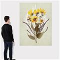 Picture of Dried Flowers with Outline II  _GroupedProduct_Rectangle_Portrait_Canvas_