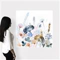 Picture of Light Blue Flowers I     _GroupedProduct_Square_Canvas_