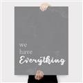 Picture of We have Everything  _GroupedProduct_Rectangle_Portrait_Canvas_