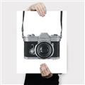 Picture of Vintage Camera  _GroupedProduct_Rectangle_Portrait_Canvas_