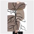 Picture of Brown Geo with Leaves I  _GroupedProduct_Rectangle_Portrait_Canvas_