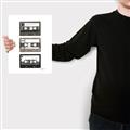 Picture of Cassette Tape _GroupedProduct_Rectangle_Portrait_Canvas_