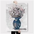 Picture of Blue Pot of Daisies _GroupedProduct_Rectangle_Portrait_Canvas_