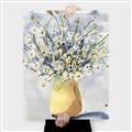 Picture of Pot of Daisies _GroupedProduct_Rectangle_Portrait_Canvas_