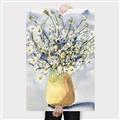 Picture of Pot of Daisies _GroupedProduct_Rectangle_Portrait_Canvas_
