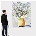 Picture of Pot of Daisies _GroupedProduct_Rectangle_Portrait_Canvas_