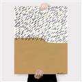 Picture of Mid Century Abstract Taupe _GroupedProduct_Rectangle_Portrait_Canvas_