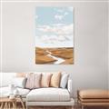 Picture of Desert Landscape Creek  _GroupedProduct_Rectangle_Portrait_Canvas_