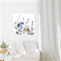 Picture of Light Blue Flowers I     _GroupedProduct_Square_Canvas_