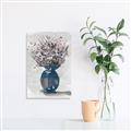 Picture of Blue Pot of Daisies _GroupedProduct_Rectangle_Portrait_Canvas_