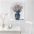 Picture of Blue Pot of Daisies _GroupedProduct_Rectangle_Portrait_Canvas_