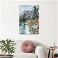 Picture of Marvel Lake  _GroupedProduct_Rectangle_Portrait_Canvas_