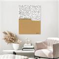 Picture of Mid Century Abstract Taupe _GroupedProduct_Rectangle_Portrait_Canvas_