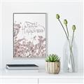 Picture of Create your own happiness _GroupedProduct_Rectangle_Portrait_Canvas_Framed_