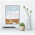 Picture of Desert Landscape Creek  _GroupedProduct_Rectangle_Portrait_Canvas_Framed_