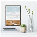 Picture of Desert Landscape Creek  _GroupedProduct_Rectangle_Portrait_Canvas_Framed_