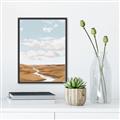 Picture of Desert Landscape Creek  _GroupedProduct_Rectangle_Portrait_Canvas_Framed_