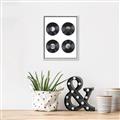Picture of Records _GroupedProduct_Rectangle_Portrait_Canvas_Framed_