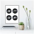 Picture of Records _GroupedProduct_Rectangle_Portrait_Canvas_Framed_