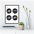 Picture of Records _GroupedProduct_Rectangle_Portrait_Canvas_Framed_