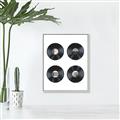 Picture of Records _GroupedProduct_Rectangle_Portrait_Canvas_Framed_