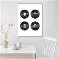 Picture of Records _GroupedProduct_Rectangle_Portrait_Canvas_Framed_