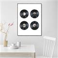 Picture of Records _GroupedProduct_Rectangle_Portrait_Canvas_Framed_