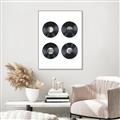 Picture of Records _GroupedProduct_Rectangle_Portrait_Canvas_Framed_