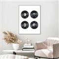 Picture of Records _GroupedProduct_Rectangle_Portrait_Canvas_Framed_