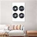Picture of Records _GroupedProduct_Rectangle_Portrait_Canvas_Framed_
