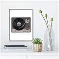Picture of Record Player _GroupedProduct_Rectangle_Portrait_Canvas_Framed_
