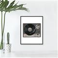 Picture of Record Player _GroupedProduct_Rectangle_Portrait_Canvas_Framed_