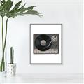 Picture of Record Player _GroupedProduct_Rectangle_Portrait_Canvas_Framed_