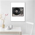 Picture of Record Player _GroupedProduct_Rectangle_Portrait_Canvas_Framed_