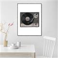 Picture of Record Player _GroupedProduct_Rectangle_Portrait_Canvas_Framed_