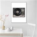 Picture of Record Player _GroupedProduct_Rectangle_Portrait_Canvas_Framed_