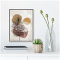 Picture of Geo Botanical I _GroupedProduct_Rectangle_Portrait_Canvas_Framed_