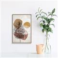 Picture of Geo Botanical I _GroupedProduct_Rectangle_Portrait_Canvas_Framed_