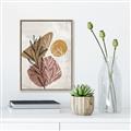 Picture of Geo Botanical II  _GroupedProduct_Rectangle_Portrait_Canvas_Framed_