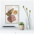 Picture of Geo Botanical II  _GroupedProduct_Rectangle_Portrait_Canvas_Framed_