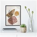 Picture of Geo Botanical II  _GroupedProduct_Rectangle_Portrait_Canvas_Framed_